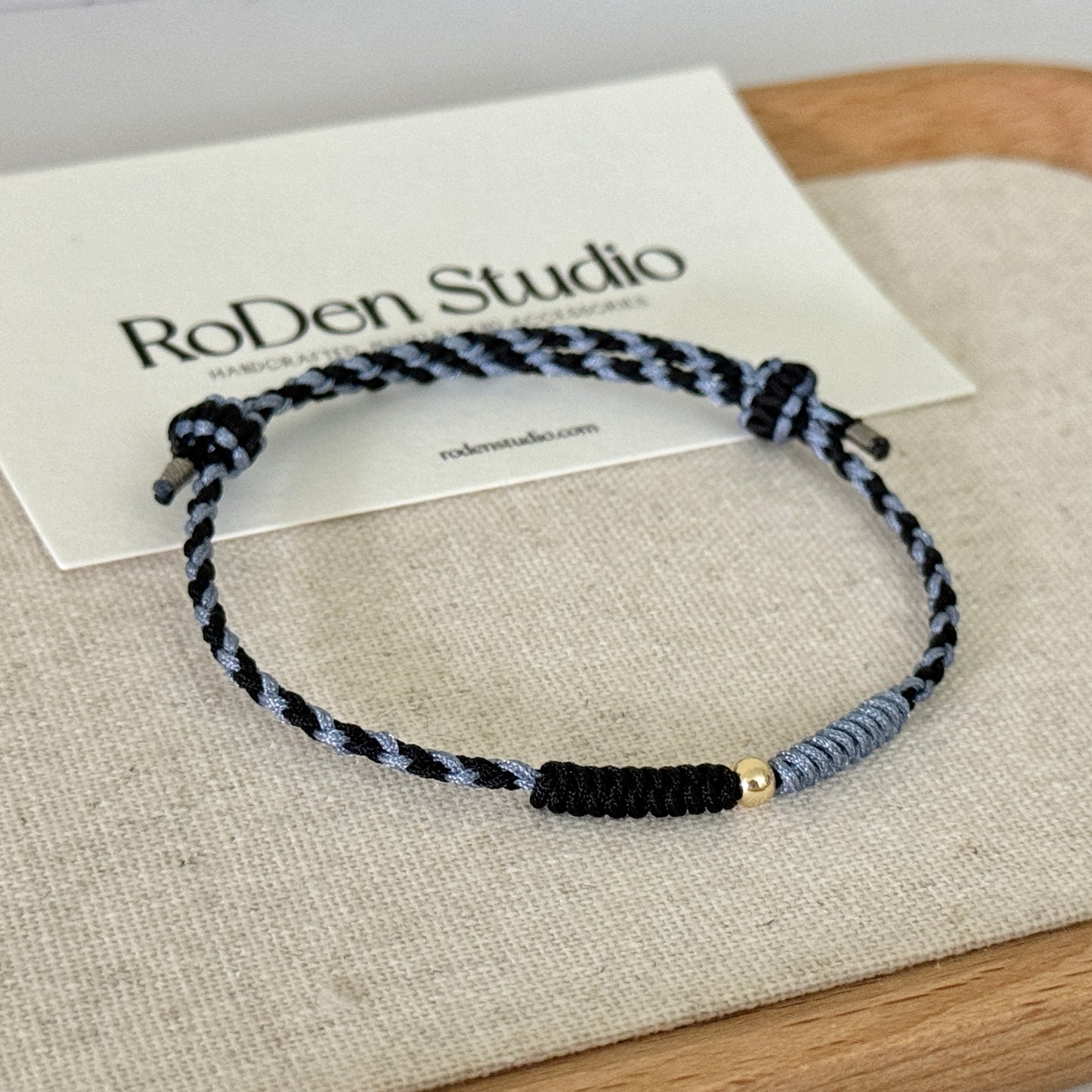 Minimalist Friendship Bracelet Set of 2- Braided Cord Matching Couple Bracelets | Gift for Him | Gift for Her