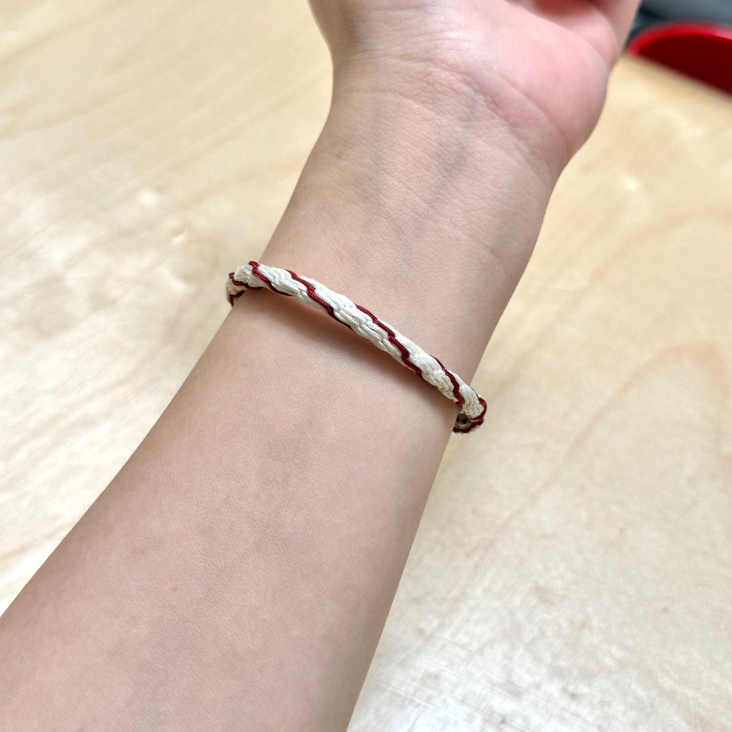 Handmade Eternal Loop Braided Bracelet | Nylon Cord Couple Bracelet | Friendship Bracelet | Made to Order