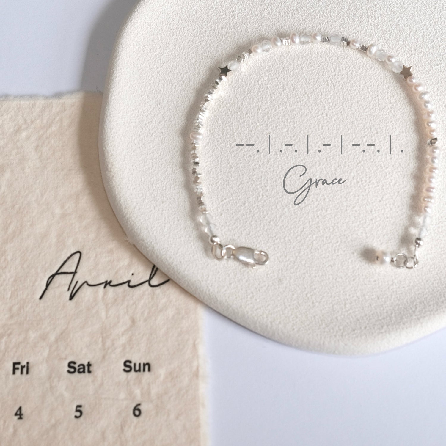 Roden Gem - Morse Code Birthstone