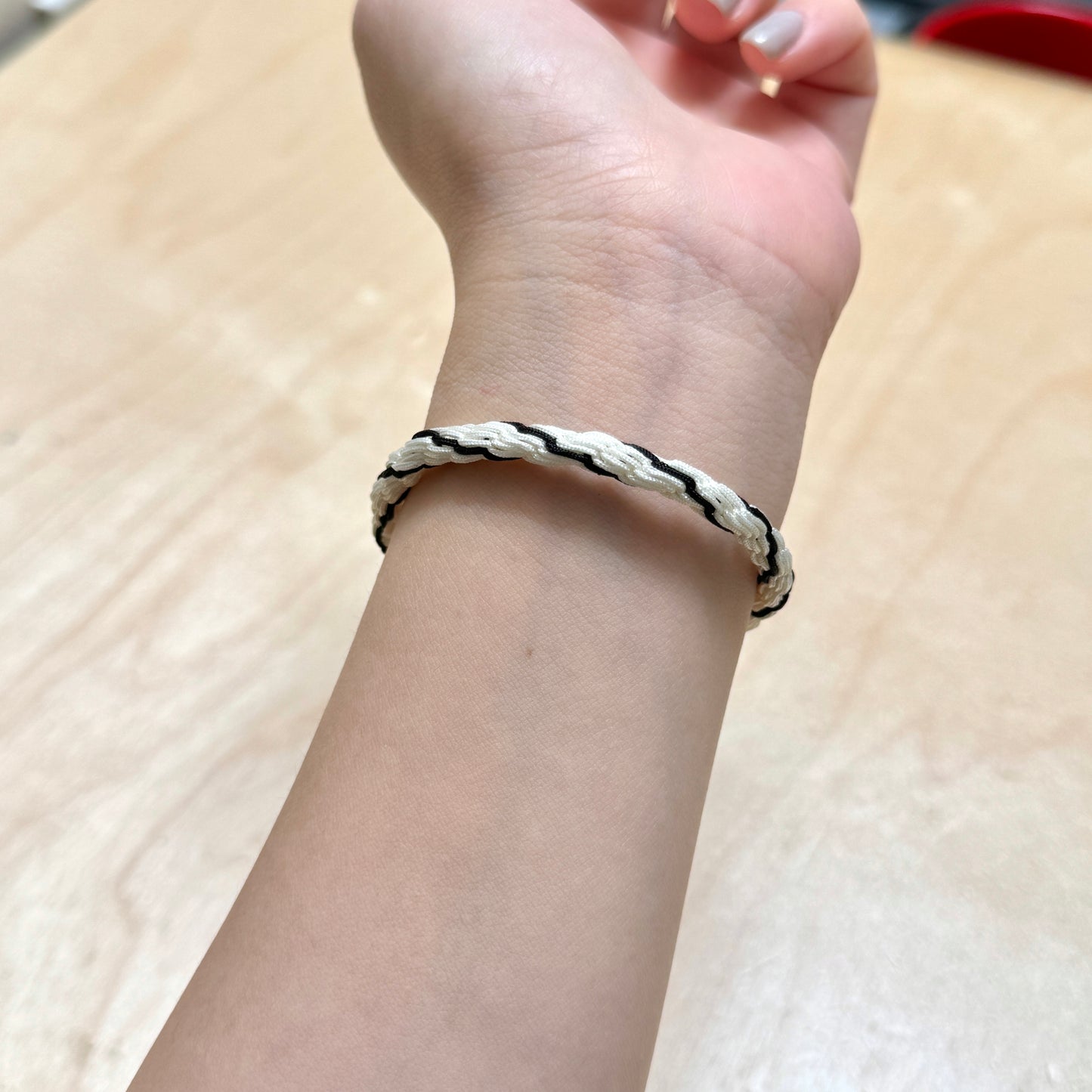 Handmade Eternal Loop Braided Bracelet | Nylon Cord Couple Bracelet | Friendship Bracelet | Made to Order