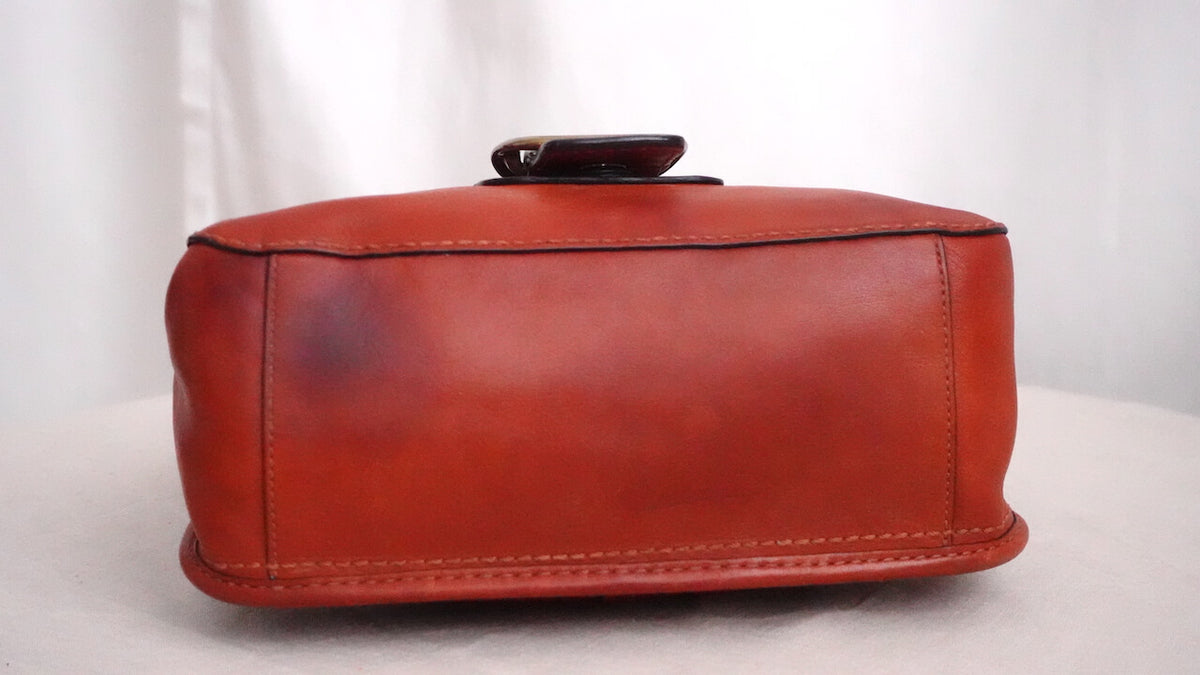 Coach Bleecker Leather Large Flap Bag