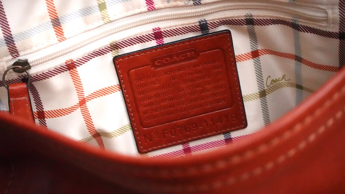 Coach Bleecker Leather Large Flap Bag