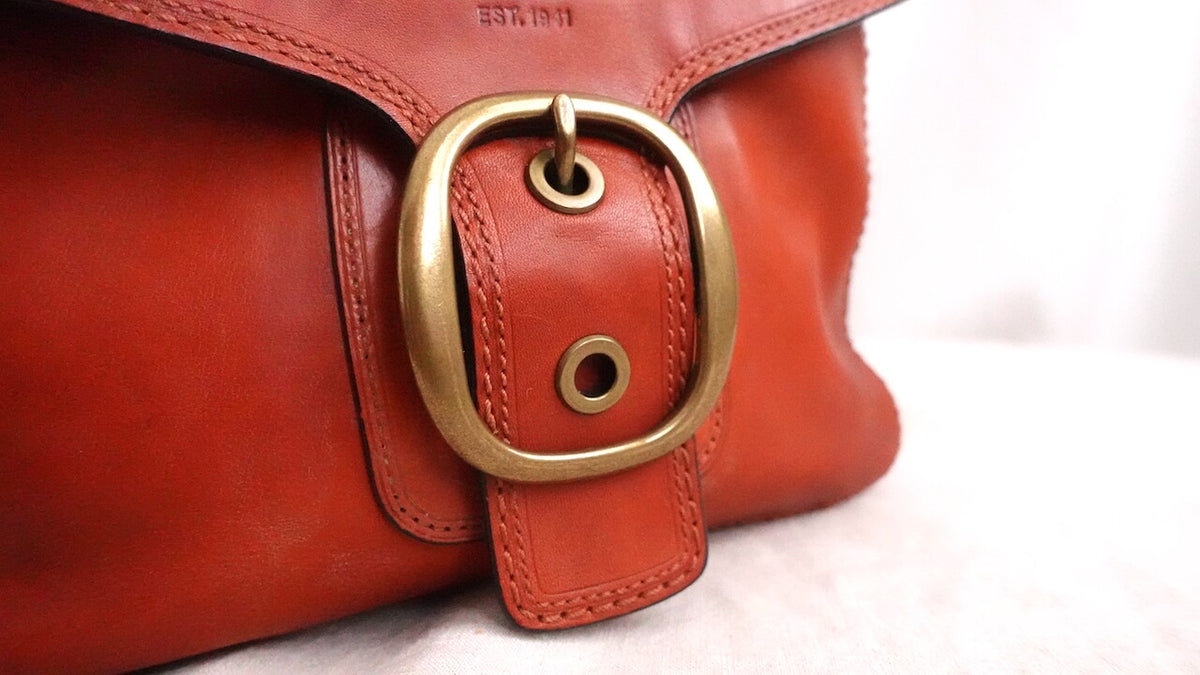 Coach Bleecker Leather Large Flap Bag