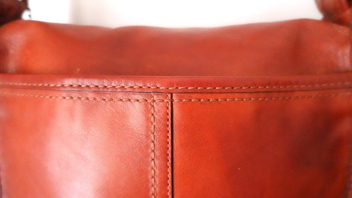 Coach Bleecker Leather Large Flap Bag