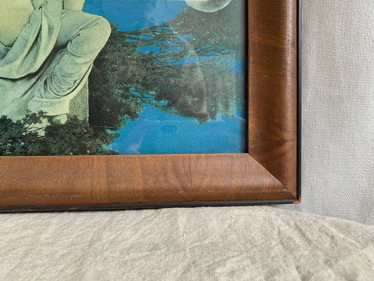 Air Castles Print by Maxfield Parrish, Framed, Early 20th Century, Art Nouveau 1904