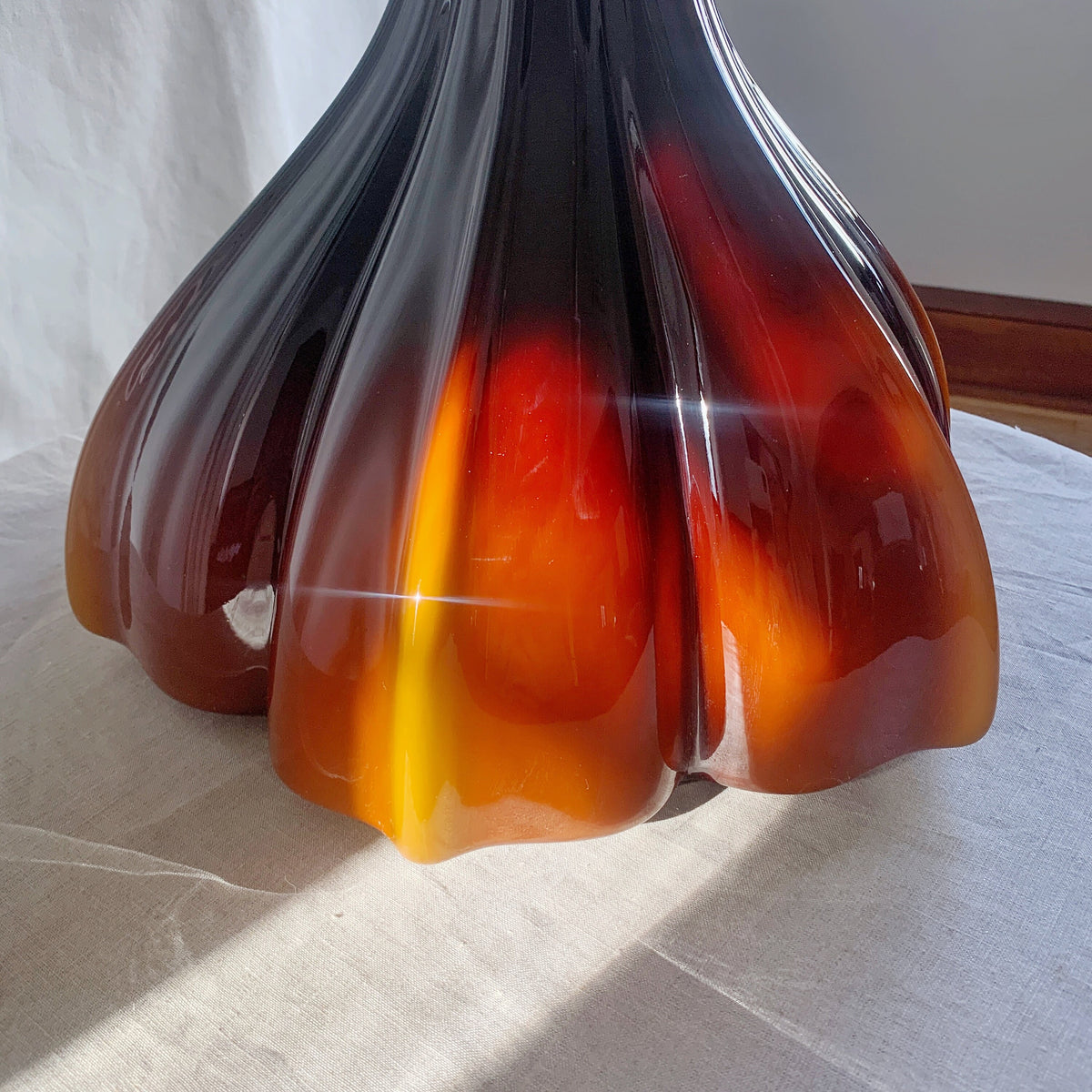Peill & Putzler Flower Shaped Pendant Light, 1970s Germany