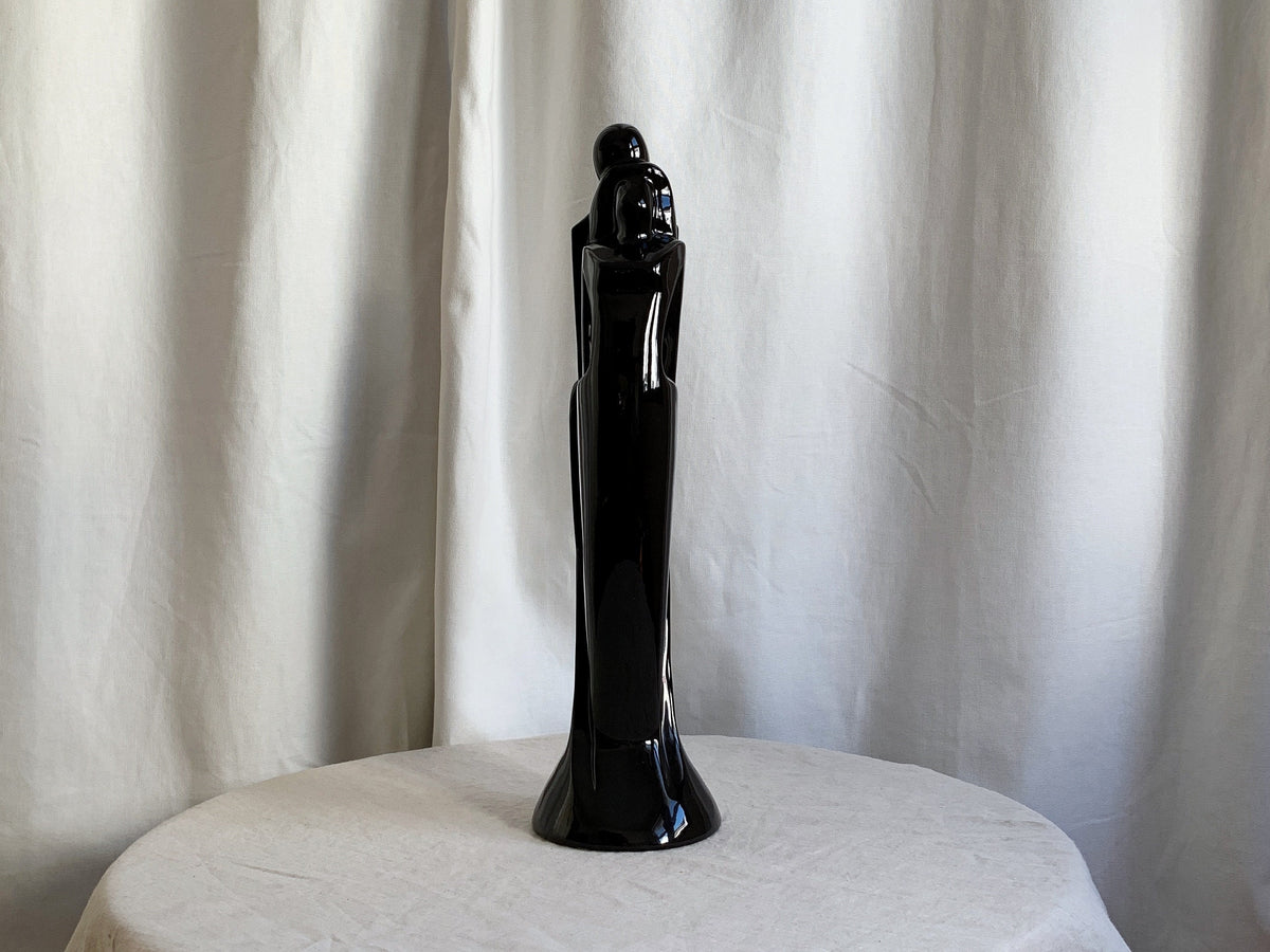 Royal Haeger Lover’s Statue, Black