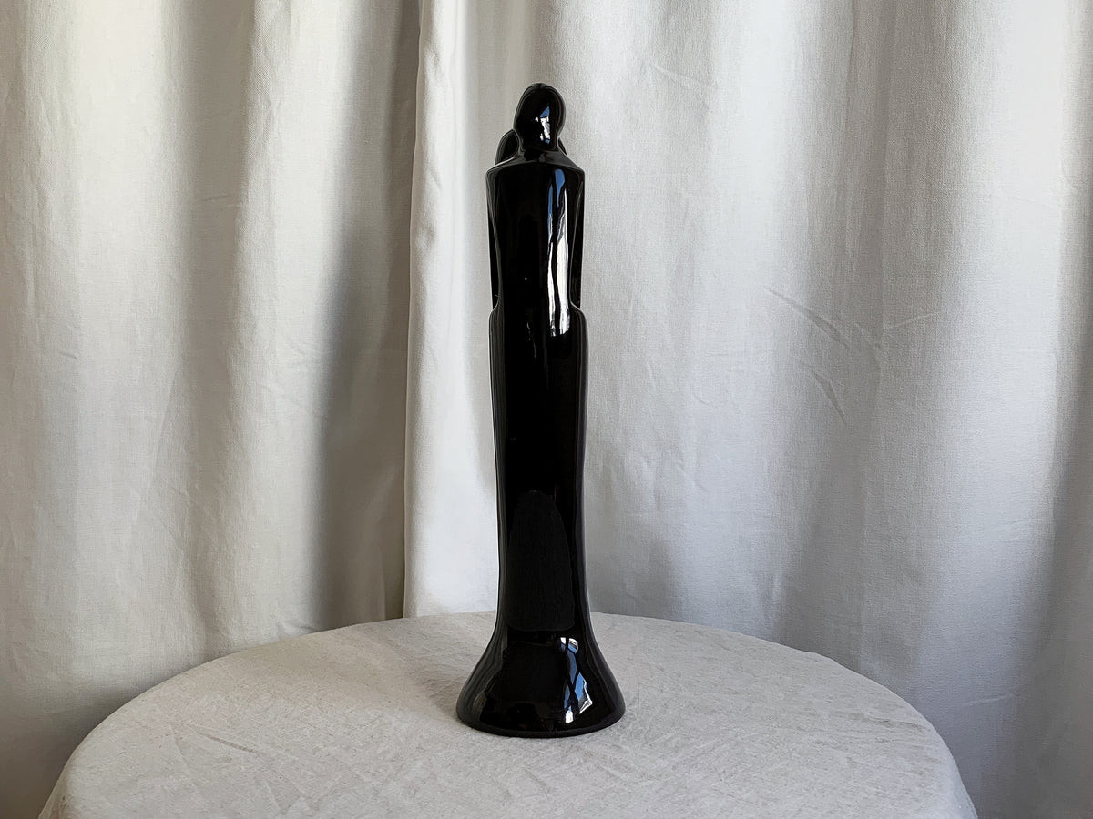 Royal Haeger Lover’s Statue, Black