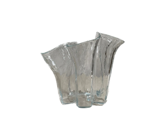 MUURLA Finland Wavy Handkerchief Glass Vase